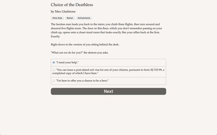 Choice of the Deathless Steam Key GLOBAL - 0