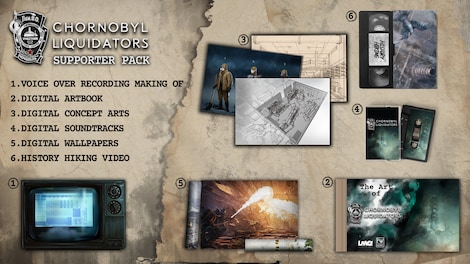 Chornobyl Liquidators - Supporter Pack (PC) - Steam Key - GLOBAL - 6