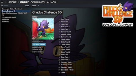 Chuck's Challenge 3D: Soundtrack & Steam Key GLOBAL - 6