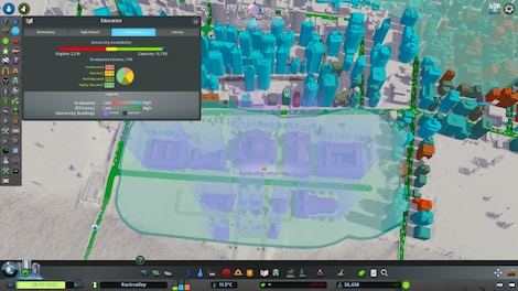 Cities: Skylines - Campus Steam Gift EUROPE - 7
