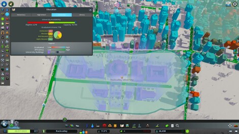 Cities: Skylines - Campus Steam Gift GLOBAL - 7