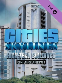 Cities: Skylines - Content Creator Pack: High-Tech Buildings (PC) - Steam Gift - EUROPE - 1