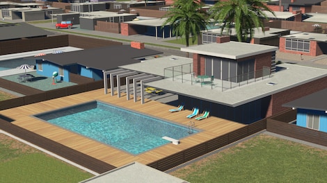 Cities: Skylines - Content Creator Pack: Mid-Century Modern (PC) - Steam Gift - GLOBAL - 9