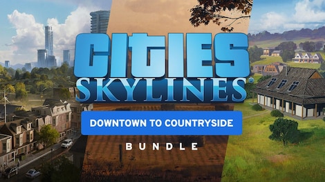 Cities: Skylines - Downtown to Countryside Bundle (PC) - Steam Key - GLOBAL - 0