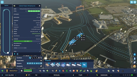 Cities: Skylines II - Bridges & Ports (PC) - Steam Key - GLOBAL - 9