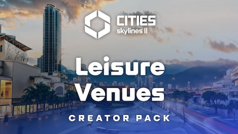 Cities: Skylines II - Creator Pack: Leisure Venues (PC) - Steam Key - GLOBAL - 0