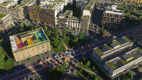 Cities: Skylines II - Creator Pack: Urban Promenades (PC) - Steam Gift - GLOBAL - 6