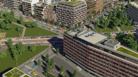 Cities: Skylines II - Creator Pack: Urban Promenades (PC) - Steam Key - EUROPE - 12