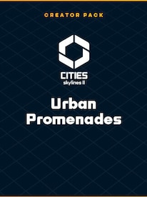 Cities: Skylines II - Creator Pack: Urban Promenades (PC) - Steam Key - EUROPE - 1
