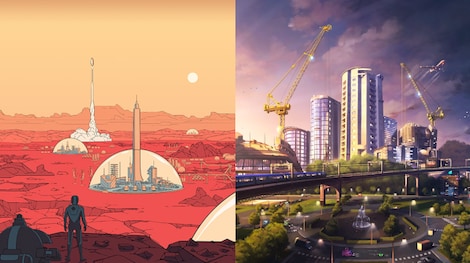 Cities: Skylines + Surviving Mars (Xbox One) - Xbox Live Account - GLOBAL - 0