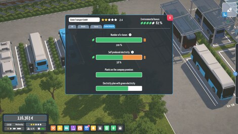City Bus Manager - E-Bus & Green Energy (PC) - Steam Key - GLOBAL - 7