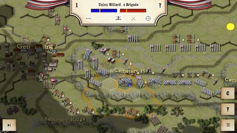 Civil War: Gettysburg Steam Key GLOBAL - 0