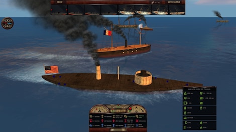 Clad in Iron: Gulf of Mexico 1864 (PC) - Steam Gift - GLOBAL - 7