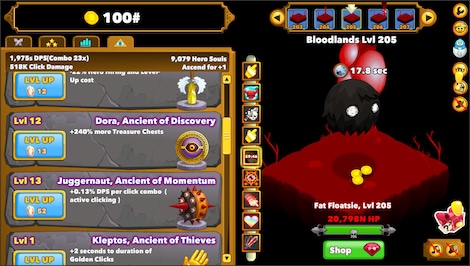 Clicker Heroes + All DLC (PC) - Steam Account - GLOBAL - 5