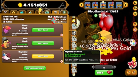 Clicker Heroes + All DLC (PC) - Steam Account - GLOBAL - 8