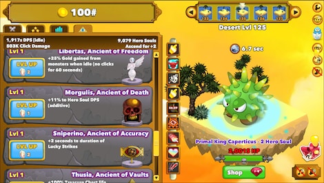 Clicker Heroes + All DLC (PC) - Steam Account - GLOBAL - 7