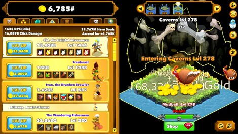 Clicker Heroes: Turkey Auto Clucker Steam Gift GLOBAL - 4