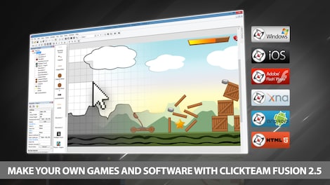 Clickteam Fusion 2.5 - Android Exporter Steam Key GLOBAL Android - 5