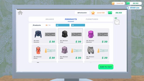 Clothing Store Simulator (PC) - Steam Account - GLOBAL - 5