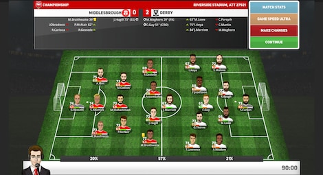 Club Soccer Director PRO 2020 (PC) - Steam Key - GLOBAL - 9