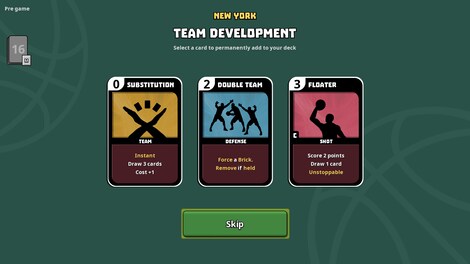 Clutchtime: Basketball Deckbuilder (PC) - Steam Key - GLOBAL - 8