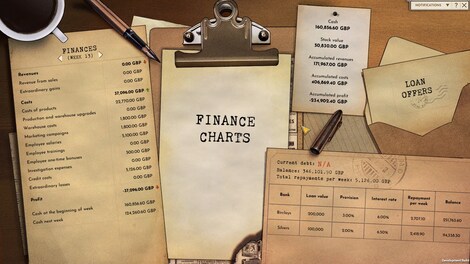 Coffee Noir - Business Detective Game (PC) - Steam Key - GLOBAL - 7