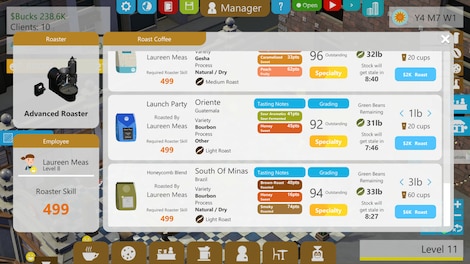 Coffee Shop Tycoon (PC) - Steam Key - GLOBAL - 9