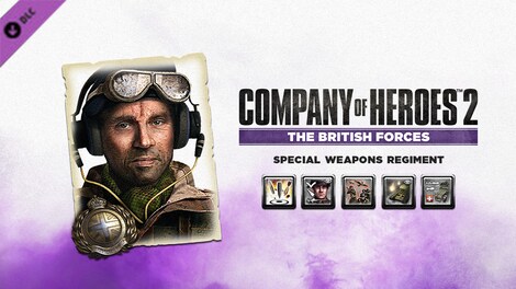 COH 2 - British Commander: Special Weapons Regiment Steam Key GLOBAL - 0