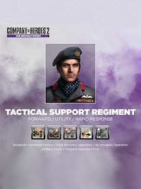 COH 2 - British Commander: Tactical Support Regiment Steam Key GLOBAL - 1