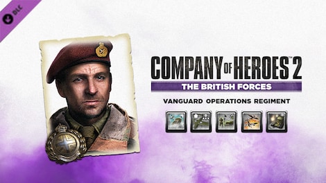 COH 2 - British Commander: Vanguard Operations Regiment Steam Key GLOBAL - 0