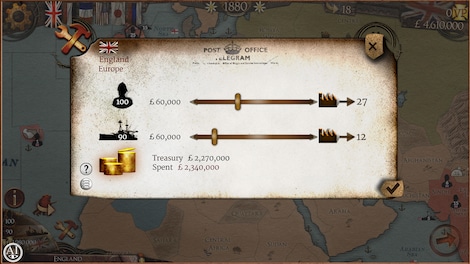 Colonial Conquest Steam Key EUROPE - 10