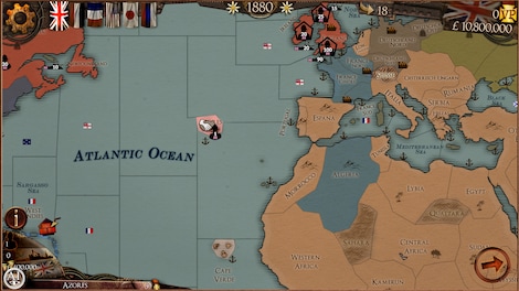 Colonial Conquest Steam Key EUROPE - 3