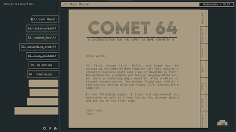 Comet 64 (PC) - Steam Key - GLOBAL - 2