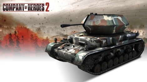 Company of Heroes 2 - German Skin: Four Color Disruptive Pattern Bundle Steam Gift GLOBAL - 4