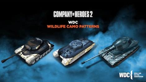 Company of Heroes 2 - Whale and Dolphin Conservation Charity Pattern Pack Steam Key GLOBAL - 0