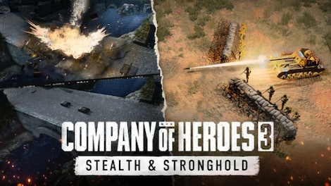 Company of Heroes 3: Stealth & Stronghold (PC) - Steam Key - GLOBAL - 0