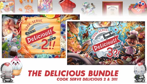 Cook, Serve, Delicious! 2/3 Bundle!! (Xbox One) - Xbox Live Key - ARGENTINA - 0