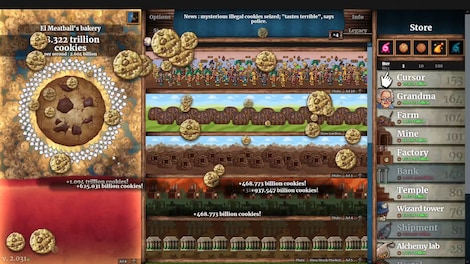 Cookie Clicker (PC) - Steam Gift - NORTH AMERICA - 5