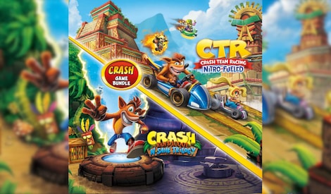 Crash Bandicoot Bundle - N. Sane Trilogy + CTR Nitro-Fueled (Xbox One) - Xbox Live Key - UNITED STATES - 0
