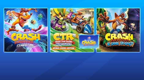 Crash Bandicoot - Quadrilogy Bundle (PS5) - PSN Account - GLOBAL - 0
