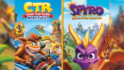 Crash Team Racing Nitro-Fueled + Spyro Game Bundle (PS4) - PSN Account - GLOBAL - 0