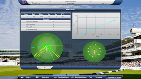 Cricket Captain 2014 (PC) - Steam Gift - GLOBAL - 14