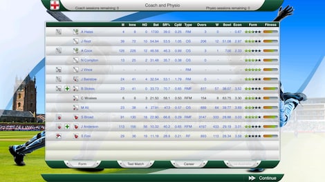 Cricket Captain 2016 Steam Key GLOBAL - 14