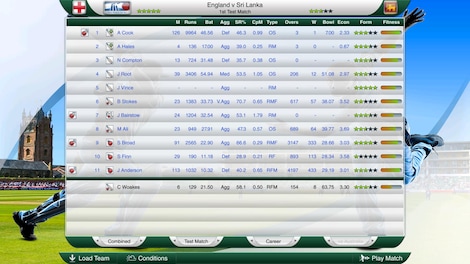 Cricket Captain 2016 Steam Key GLOBAL - 8