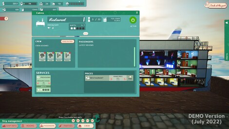 Cruise Ship Manager (PC) - Steam Key - GLOBAL - 4