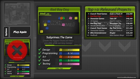 Crunch Time! Steam Key GLOBAL - 7