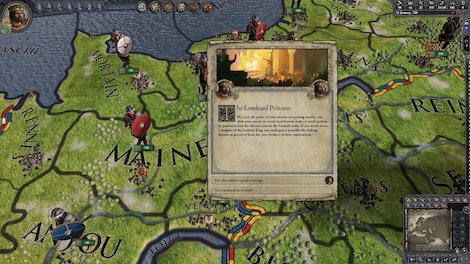 Crusader Kings II - Charlemagne Steam Key CIS - 3