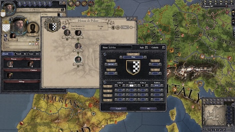 Crusader Kings II - Customization Pack Steam Key GLOBAL - 10
