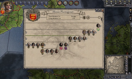 Crusader Kings II: Dynasty Shield Pack Steam Key GLOBAL - 3