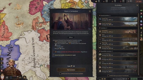 Crusader Kings III: Coronations (PC) - Steam Key - EUROPE - 4